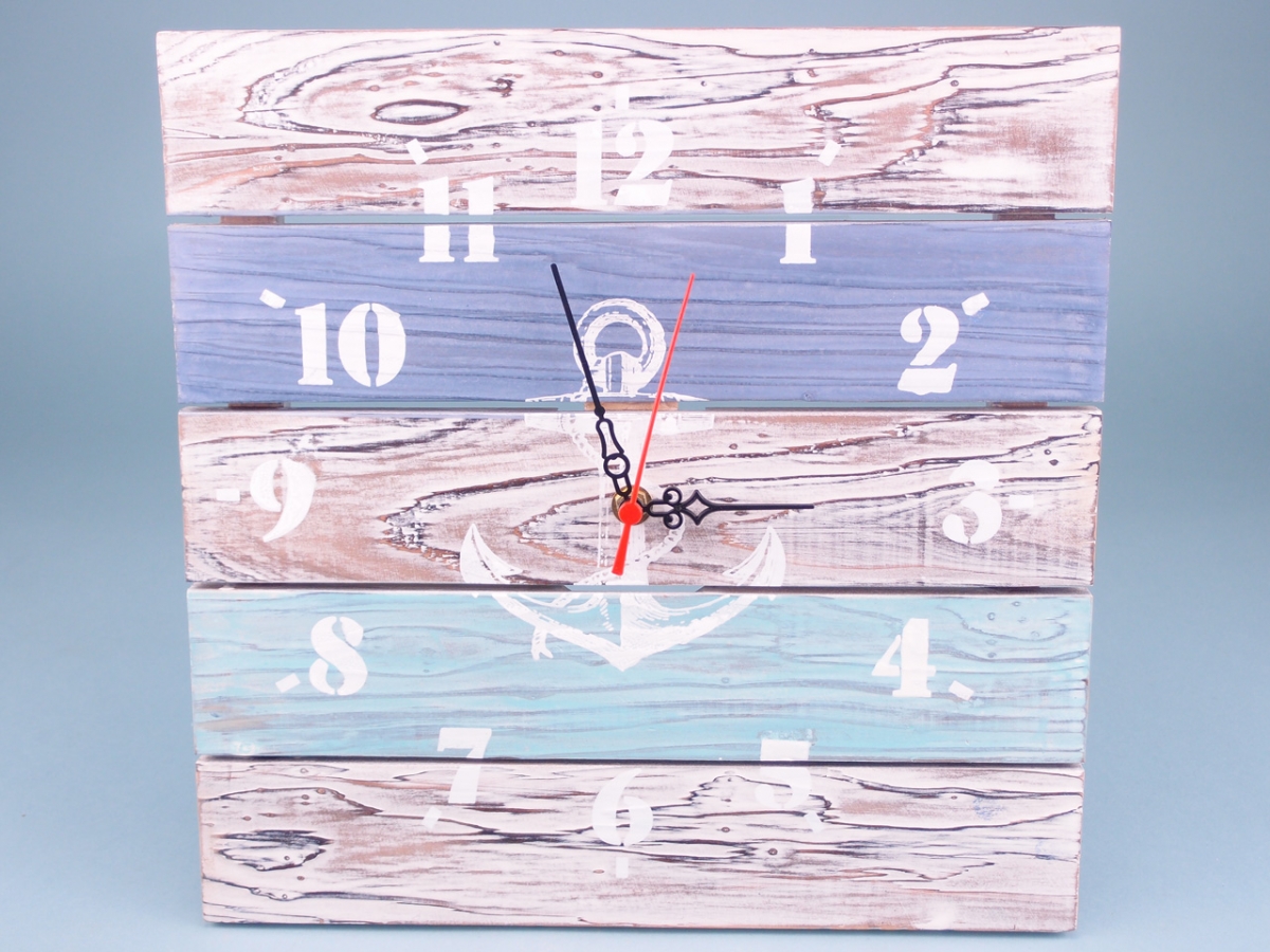 Quay and Sea Battery Operated Wall Clock 31cm