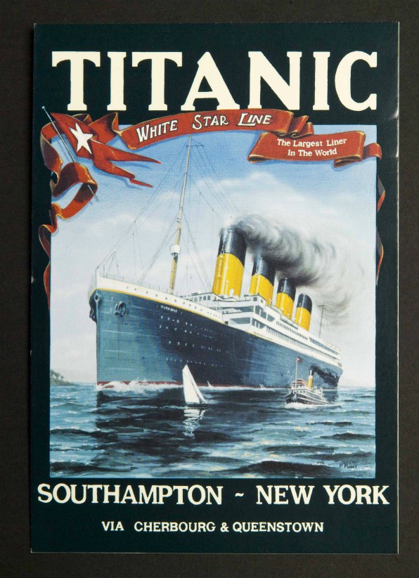 White Star Line Titanic Poster Image 26 Postcards Pack of 6