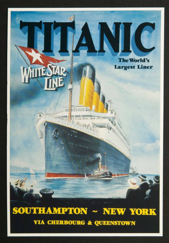 Titanic The World's Largest Liner Postcards Pack of 6