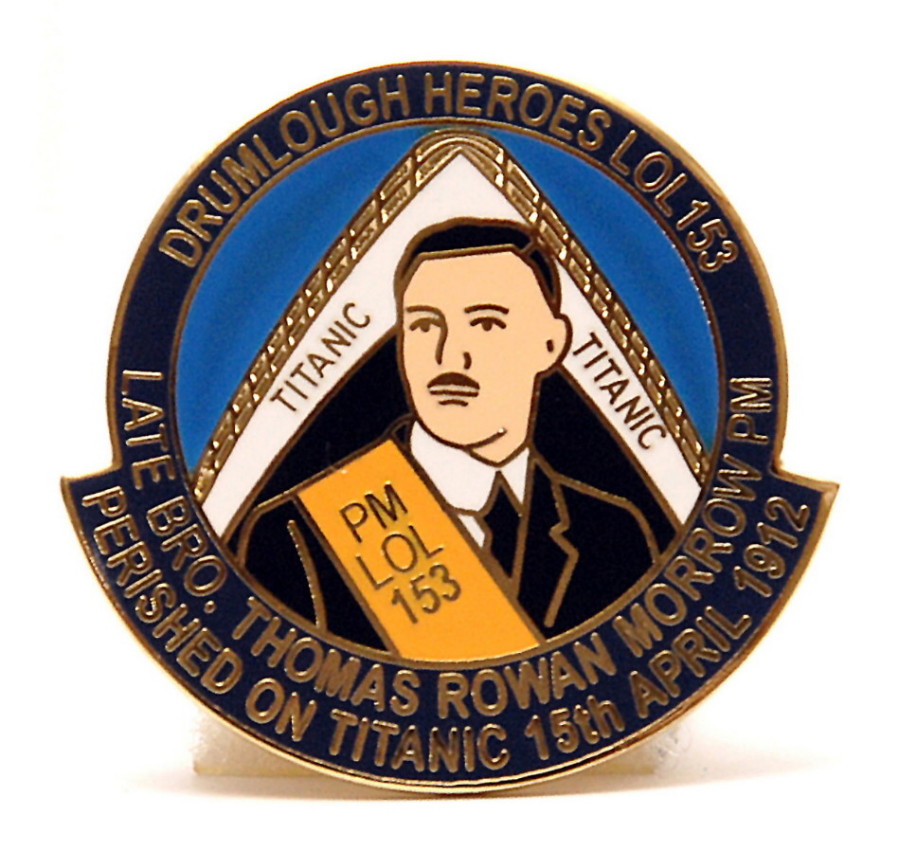 Titanic | Thomas Rowan Morrow | Enamel Pin Badge