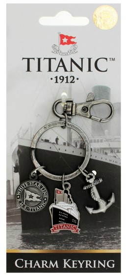 Titanic 1912 Collector's Charm Keyring