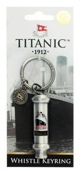 Titanic Collector's Whistle Keyring