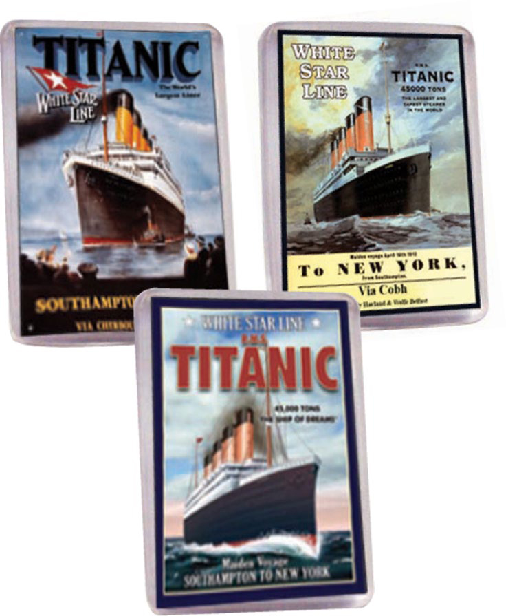 RMS Titanic Image Fridge Magnets