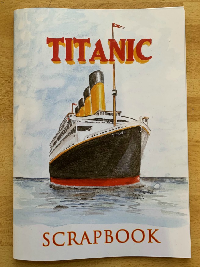 Titanic Scrap Book 56 Page - NEW