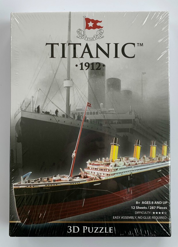 White Star Line Titanic 1912 - 3D Puzzle 287 Pieces